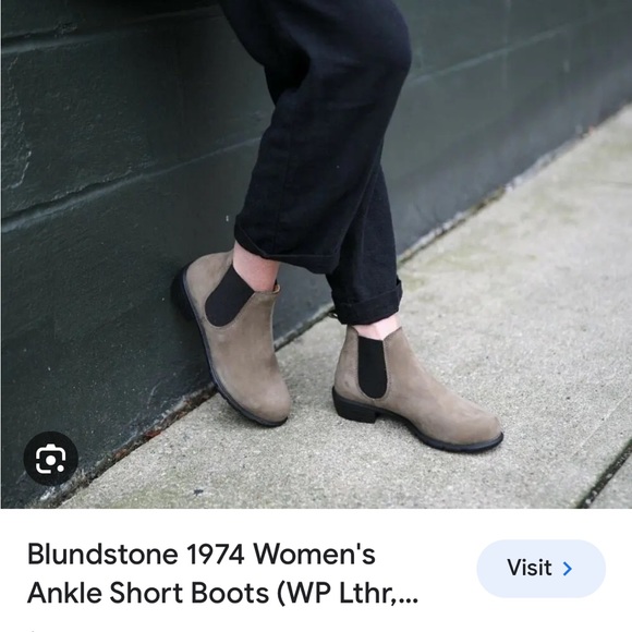 Blundstone 1974 Chelsea Boots. New! Nubuck, USA size 6 - Picture 3 of 11